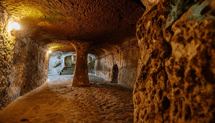 شهر زیرزمینی درینکویو ترکیه