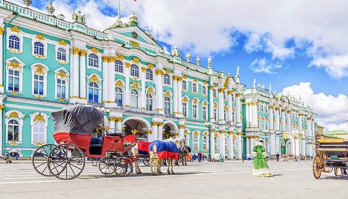 کاخ موزه ارمیتاژ روسیه