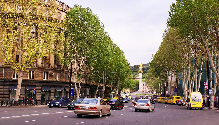 خیابان روستاولی تفلیس