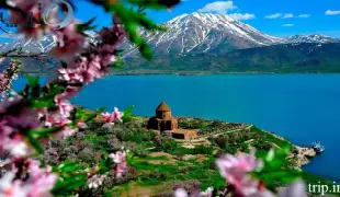 فاصله وان از شهرهای ترکیه و ایران