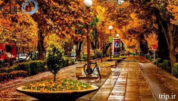 بهترین جاهای تهران در پاییز