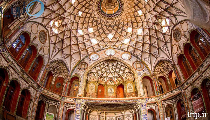 معماری-خانه-های-کاشان