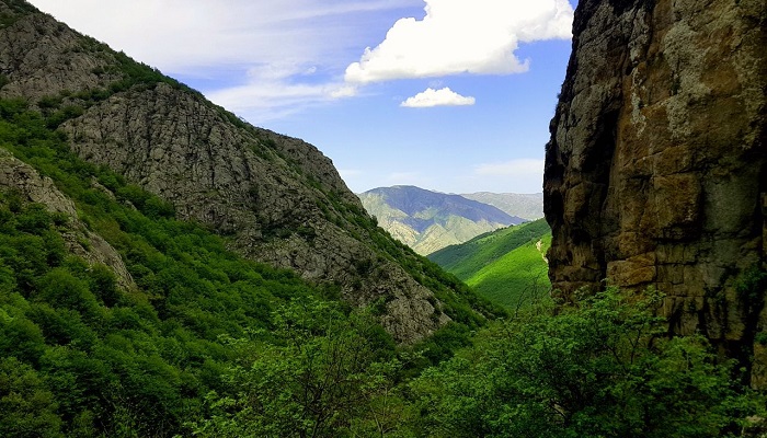 نمای دره کلیبر از جاهای دیدنی اطراف تبریز