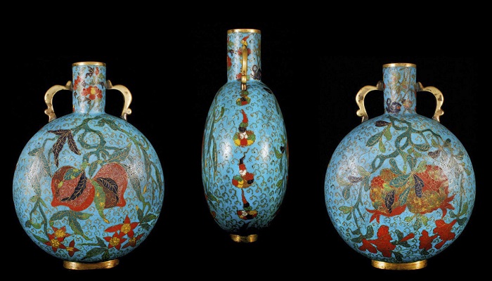 ظروف میناکاری از سوغات چین