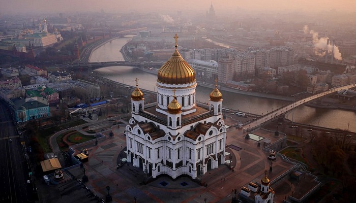 کلیسای مسیح منجی از جاهای دیدنی مسکو