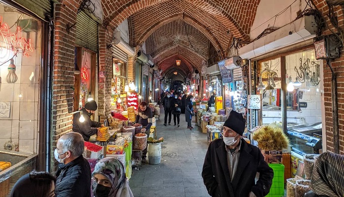 بازار شیشه گر خانه تبریز