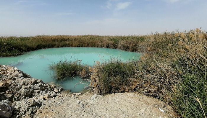 چشمه آب گرم اهرم از جاهای دیدنی بوشهر
