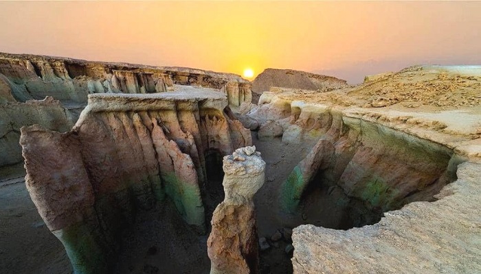 دره ستارگان از جاهای دیدنی قشم