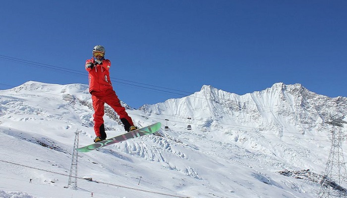 تفریحات زمستانی رشته کوه آلپ