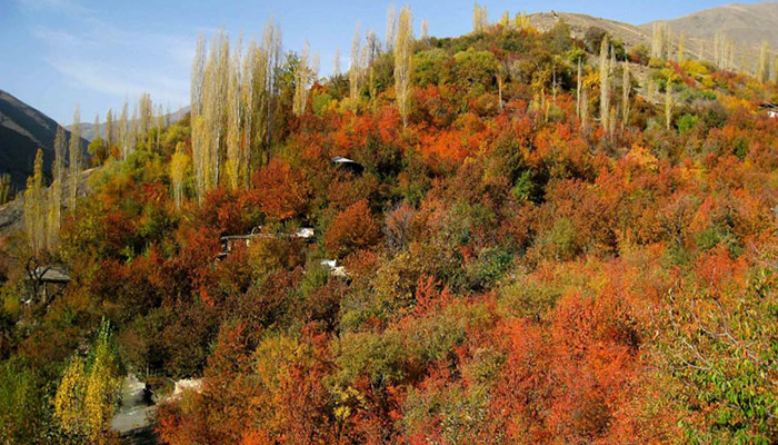 روستای زرشک از جاهای دیدنی در مشهد