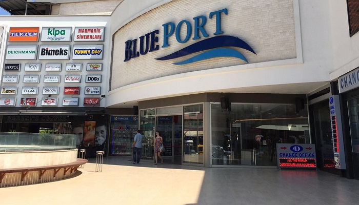 بلو پورت مال لیست مراکز خرید مارماریس