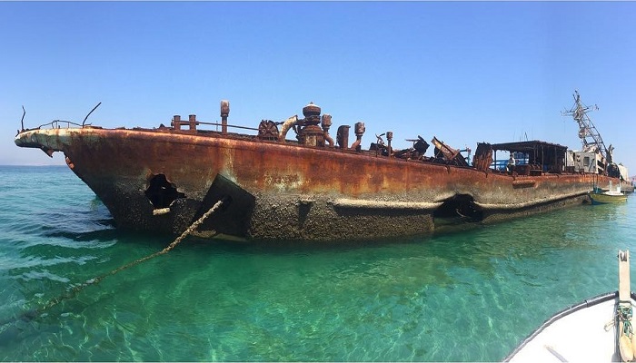 باقی مانده تاسیسات انگلیسی ها هنگام