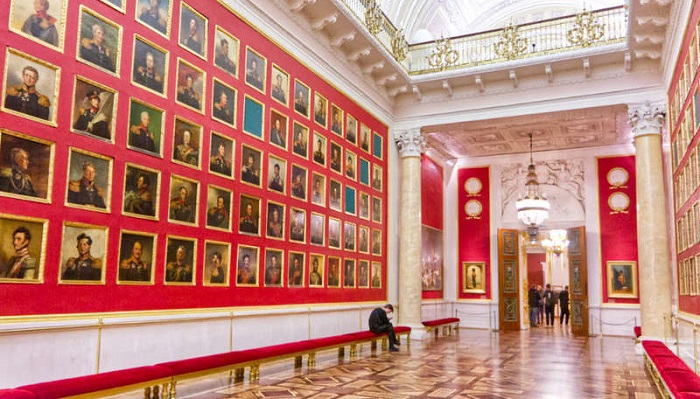 کاخ موزه ارمیتاژ سنت پترزبورگ