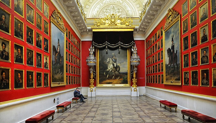 کاخ موزه ارمیتاژ روسیه