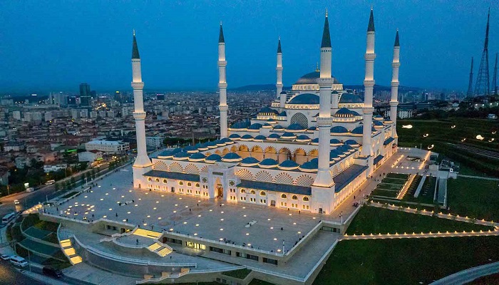 چاملیجا بزرگترین مسجد استانبول