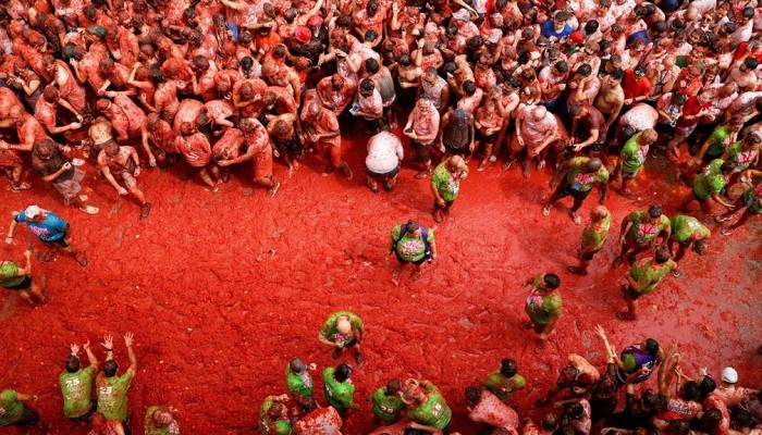 جشن گوجه فرنگی اسپانیا