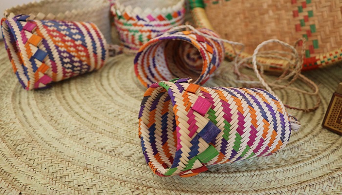 حصیربافی صنایع دستی سوغاتی یزد