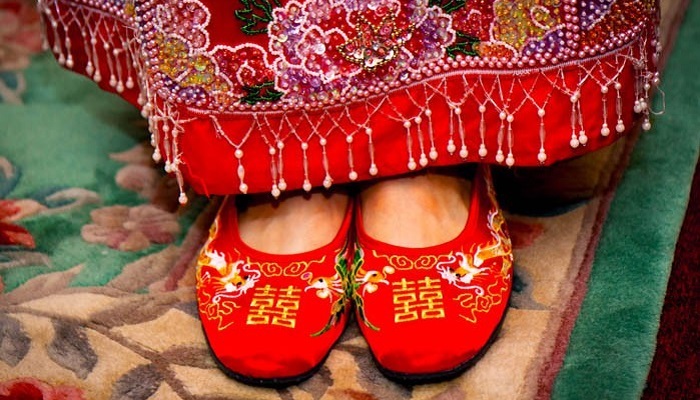 کفش‌های پارچه‌ای سوغات چین