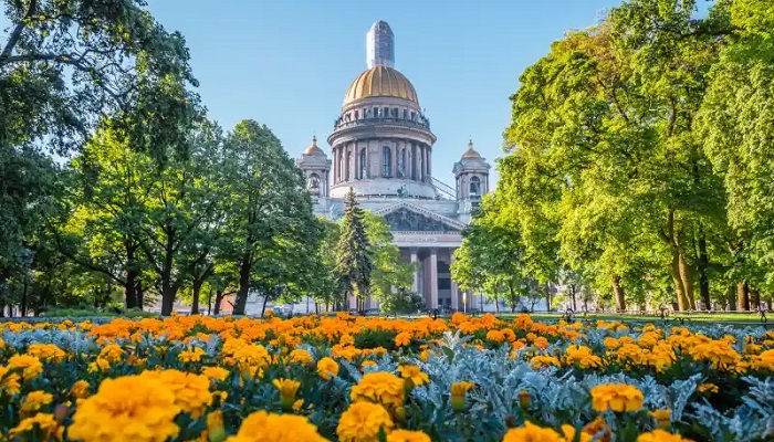 آب و هوای سنت پترزبورگ روسیه