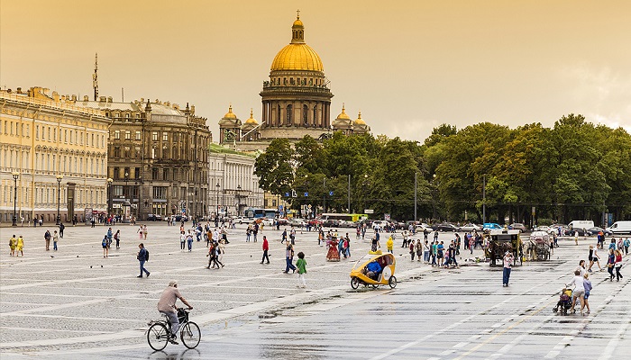 آب و هوای سنت پترزبورگ در تابستان