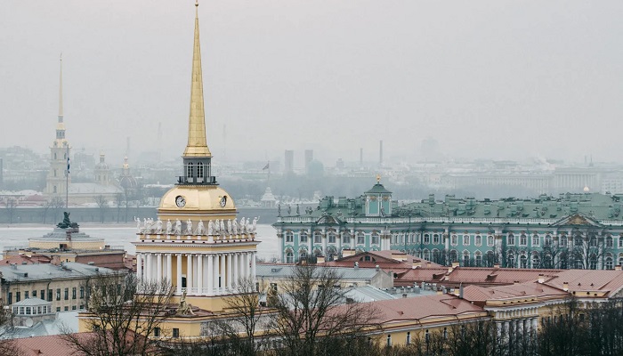 سنت پترزبورگ در زمستان