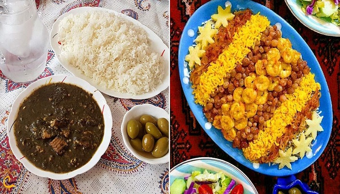 غذاهای بندر سیراف بوشهر
