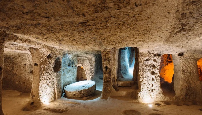 شهر زیرزمینی درینکویو ترکیه