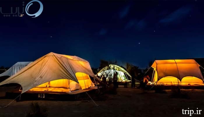چادر زدن در کویر مصر ایران