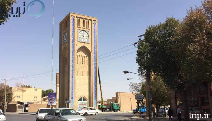 غذا خوری در نزدیکی میدان ساعت یزد
