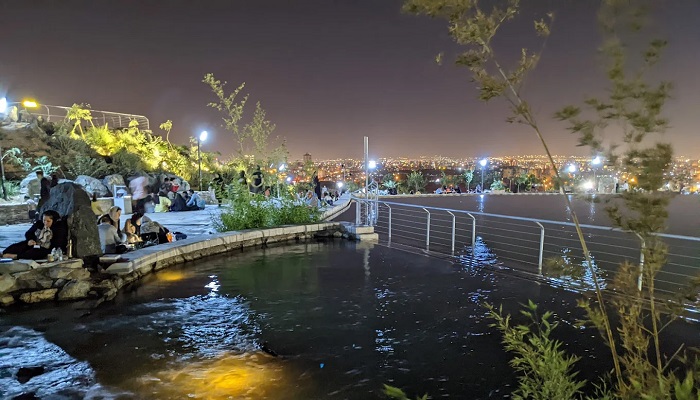 پارک کوهشار از جاهای دیدنی مشهد